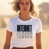 6Arelyhuman Merch Internet Famous Zebra Print Shirt1