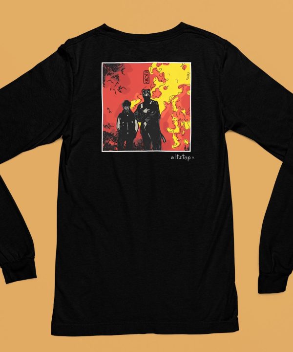 Altstop Store Catboi On Fire Deluxe Shirt6