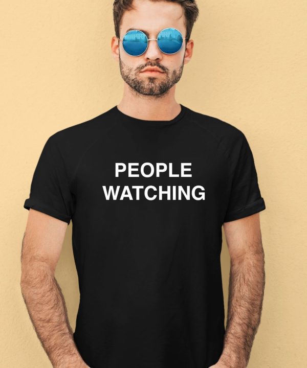 Dominic Fike Wearing People Watching Shirt2