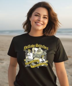 Friendsfamilyforever Merch Yellow Stitches Fatman Pulls A Knife Shirt3