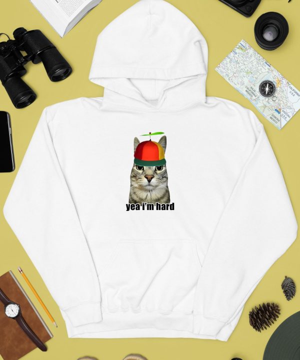 Goofyahhtees Cat Yea Im Hard Shirt4