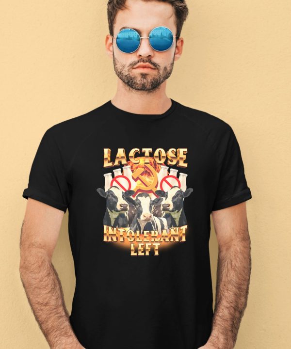 Gotfunnymerch Lactose Intolerant Left Shirt2