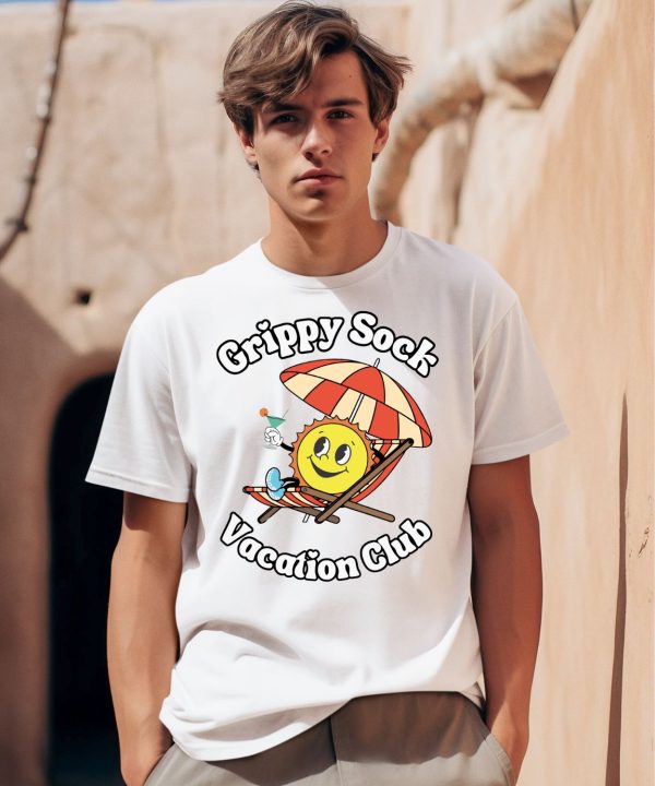 Grippy Sock Vacation Club Shirt0