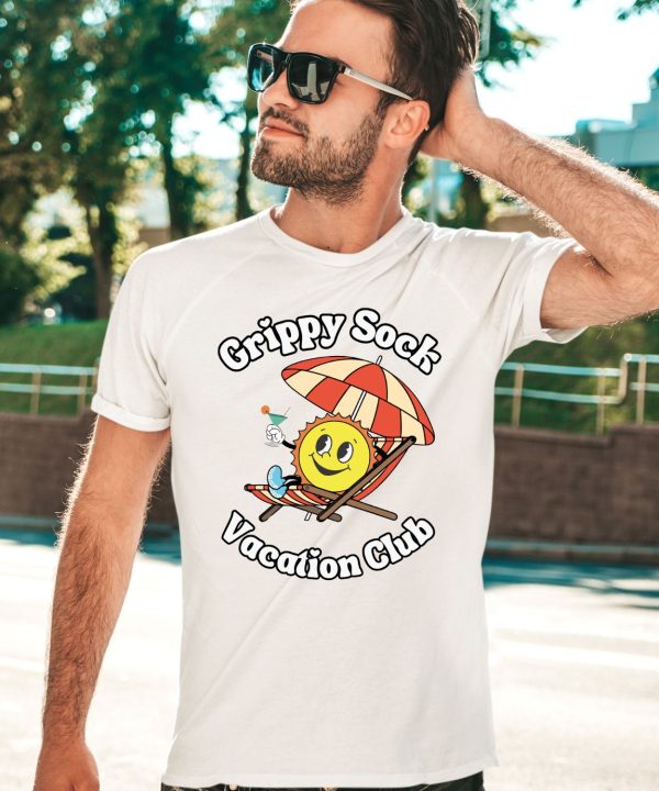 Grippy Sock Vacation Club Shirt2