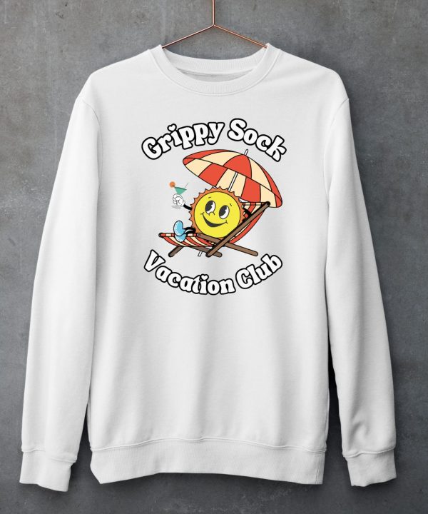 Grippy Sock Vacation Club Shirt5