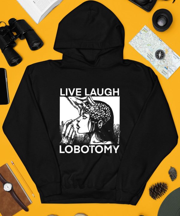 Live Laugh Lobotomy Spade Ink Shirt4