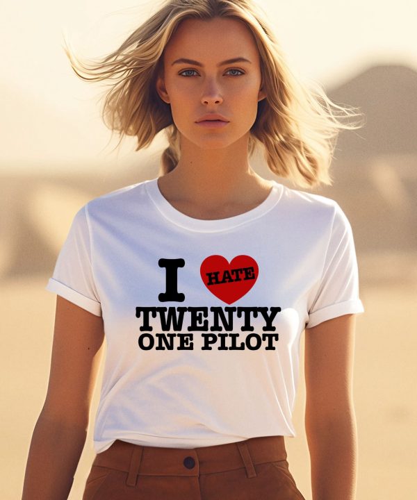 Mustardyardpress I Hate Twenty One Pilot Shirt