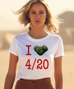 Rihanna Wearing I Love 420 Day Shirt1