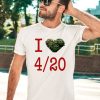 Rihanna Wearing I Love 420 Day Shirt2