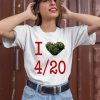 Rihanna Wearing I Love 420 Day Shirt3