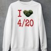 Rihanna Wearing I Love 420 Day Shirt5