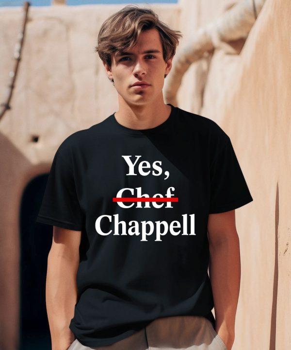 Shoppressedpaper Yes Chef Chappell Shirt