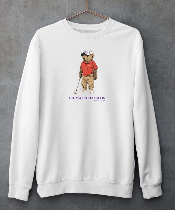 Sigma Phi Epsilon Bear Tee5