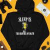 Sleep Is Mr Peanut The Brother Of Death Shirt4 2