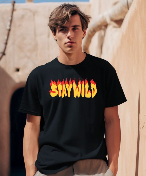 Staywildshop Stay Wild The Flame Shirt