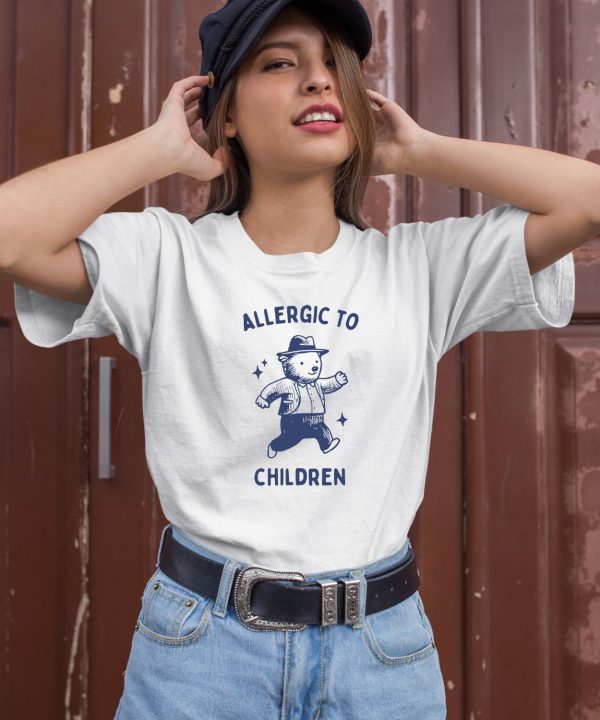 Teeheelondon Allergic To Children Shirt3