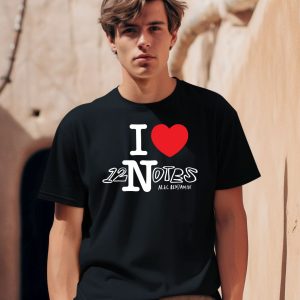 Alec Benjamin I Heart 12 Notes Shirt