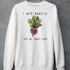 Altstop I Will Beet You Til Ur Beet Red Shirt5