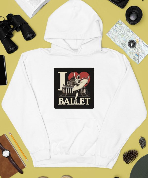 Artelize Shop I Love Ballet Shirt4