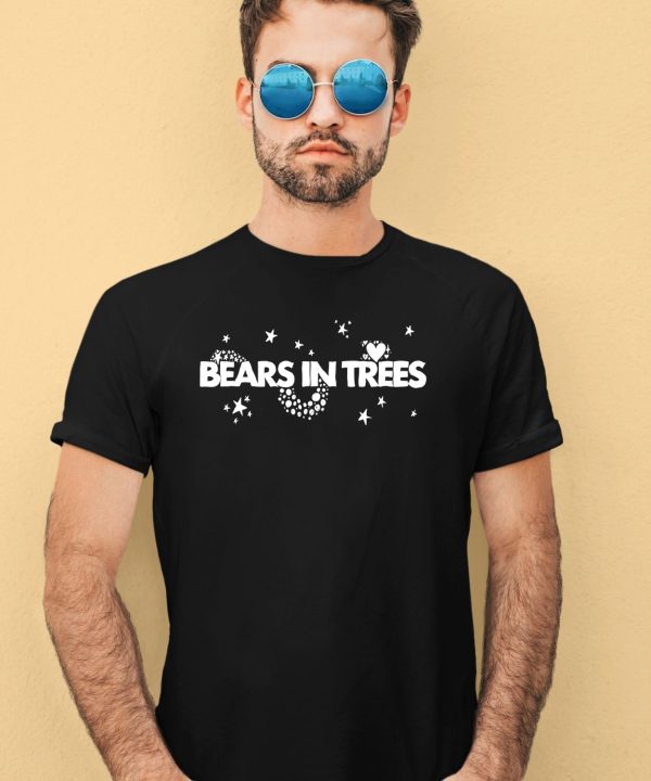 Bears In Trees Stars Hoodie