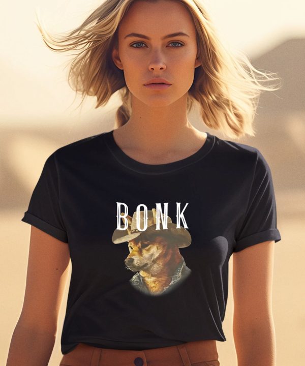 Bonk Cowboy Dog Shirt