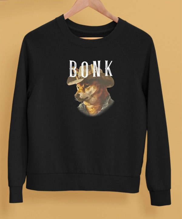 Bonk Cowboy Dog Shirt5