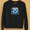 Carolina Panthers 30 Seasons 1995 2024 Shirt5