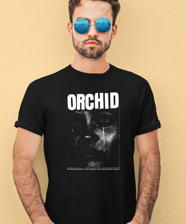 Deathwishinc Shop Orchid Anna Black Shirt