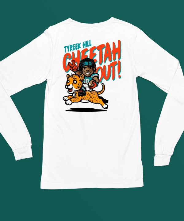 Dolphreaky Tyreek Hill Cheetah Out Shirt6