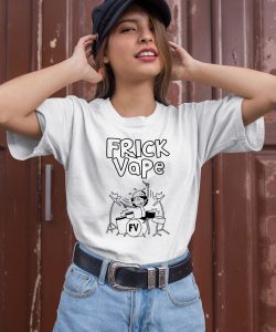 Frick Vape Drumming White Shirt3