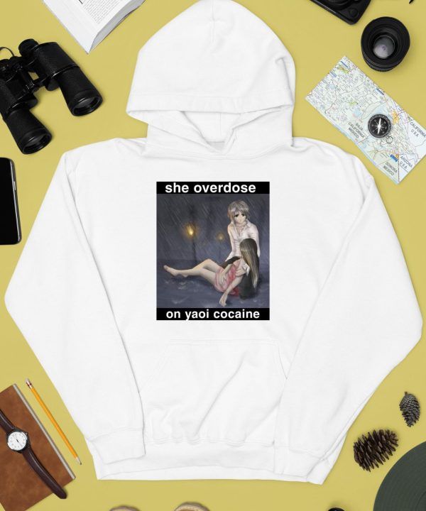 Gwenisonline She Overdose On Yaoi Cocaine Shirt4