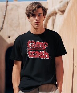 Hand Drawn Camp Trash Shirt0