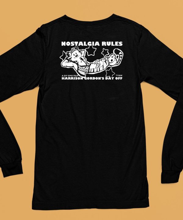 Harrison Gordon Merch Nostalgia Rules Shirt6