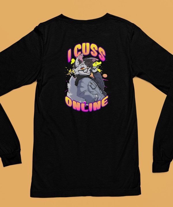 I Cuss Online By Hell Grip Shirt6