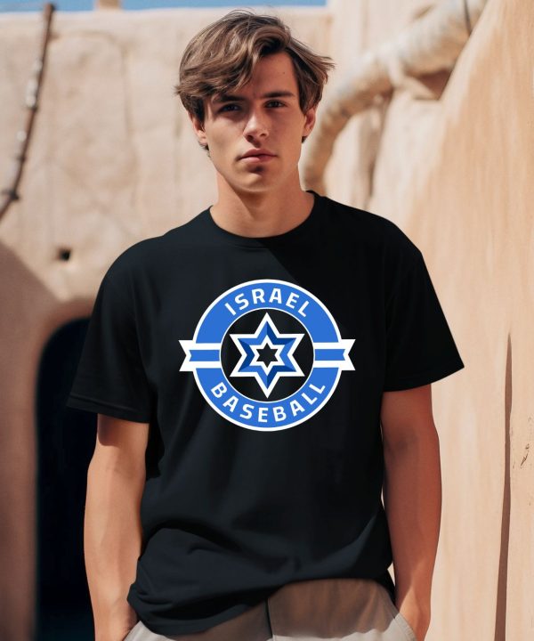 Israel Baseball Seal Shirt0