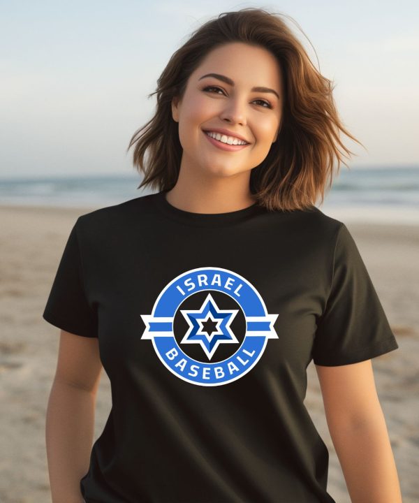 Israel Baseball Seal Shirt3