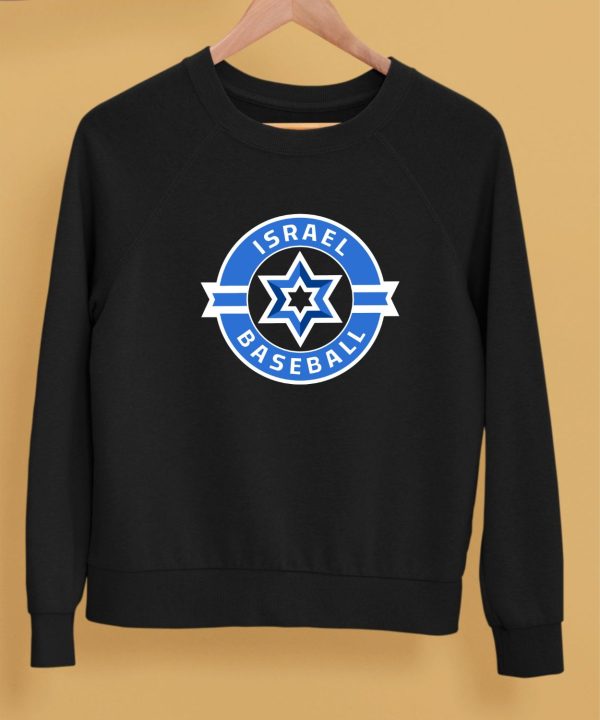 Israel Baseball Seal Shirt5