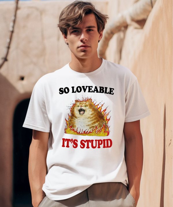 Jmcgg So Loveable Its Stupid Shirt0