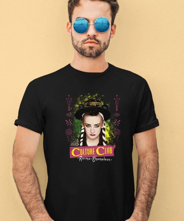 Karma Chameleon Boy George Shirt2