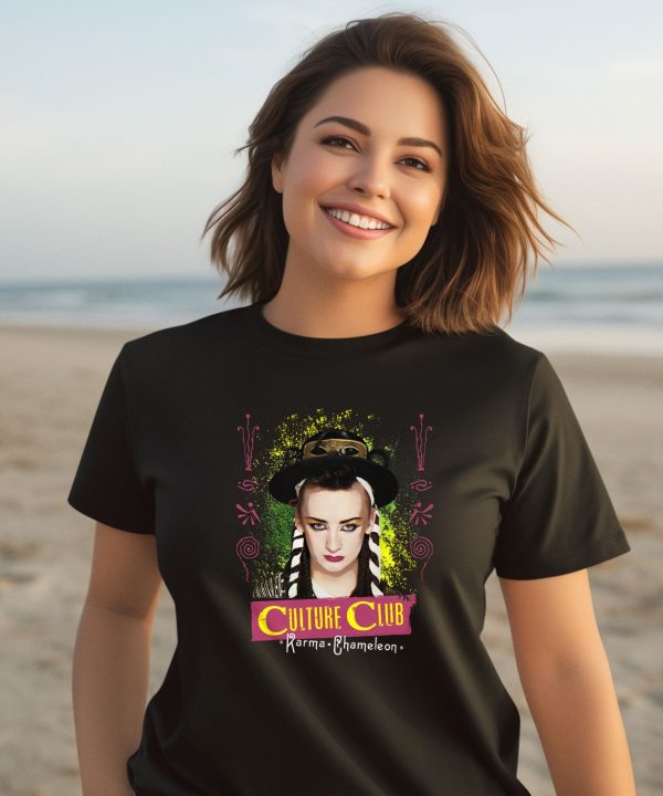 Karma Chameleon Boy George Shirt3