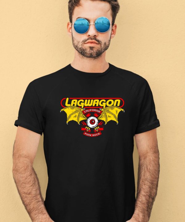 Lagwagon Merch Eye California Shirt2