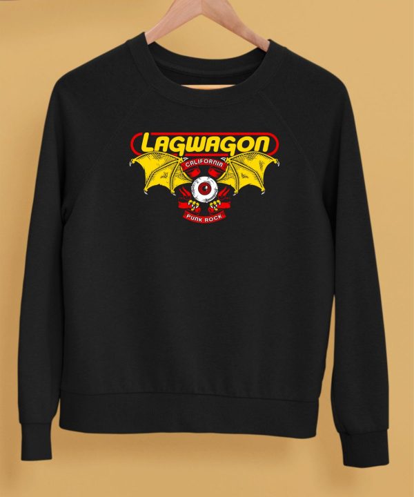 Lagwagon Merch Eye California Shirt5