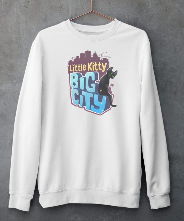 Little Kitty Big City Gildan Shirt5