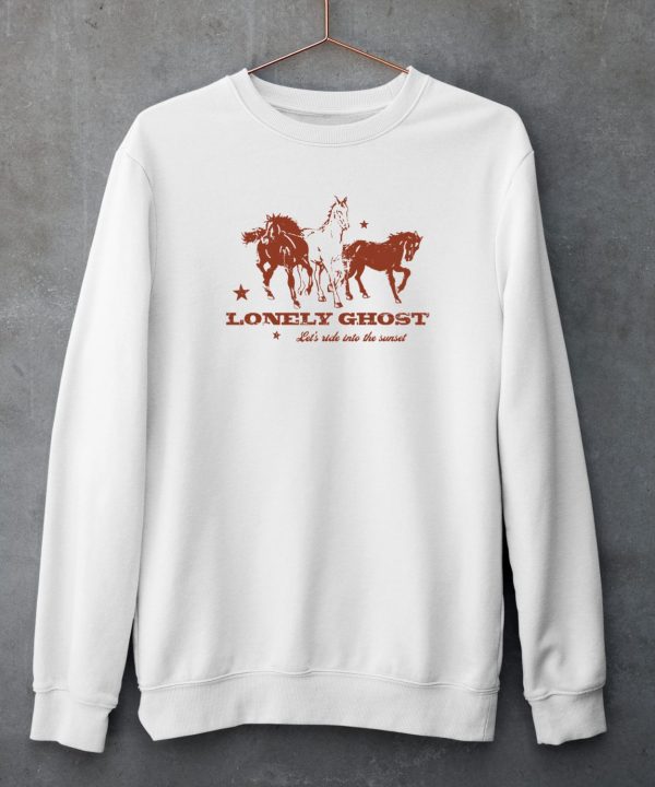 Lonely Ghost Store Horse Lets Ride Into The Sunset Shirt5