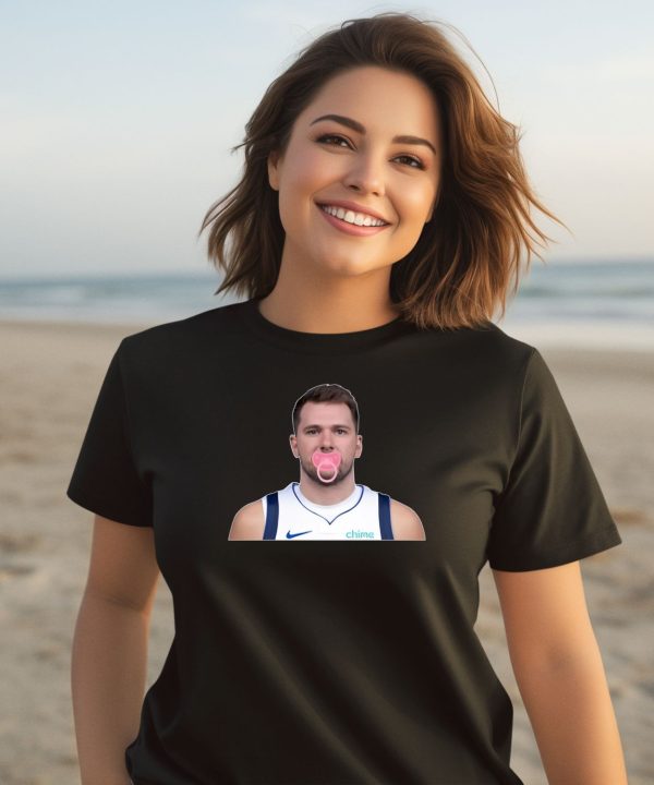 Luka Doncic With Soft Bodied Baby Shirt3