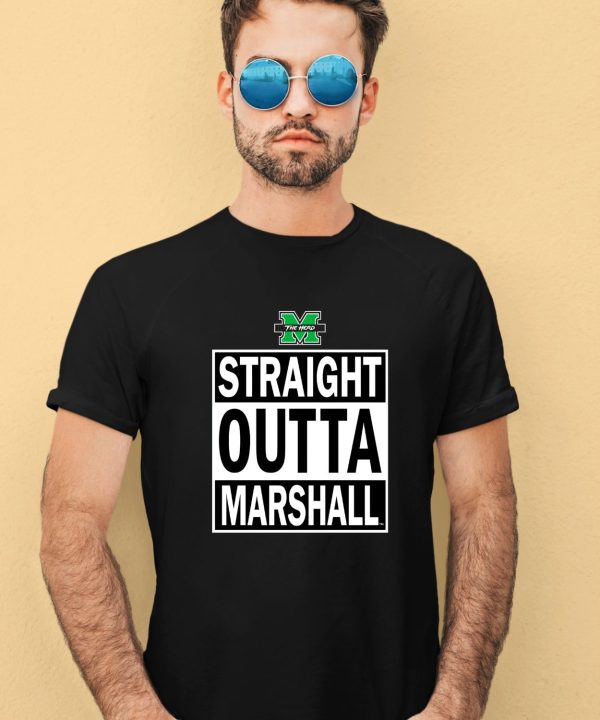 Marshall University Thundering Herd Straight Outta Shirt