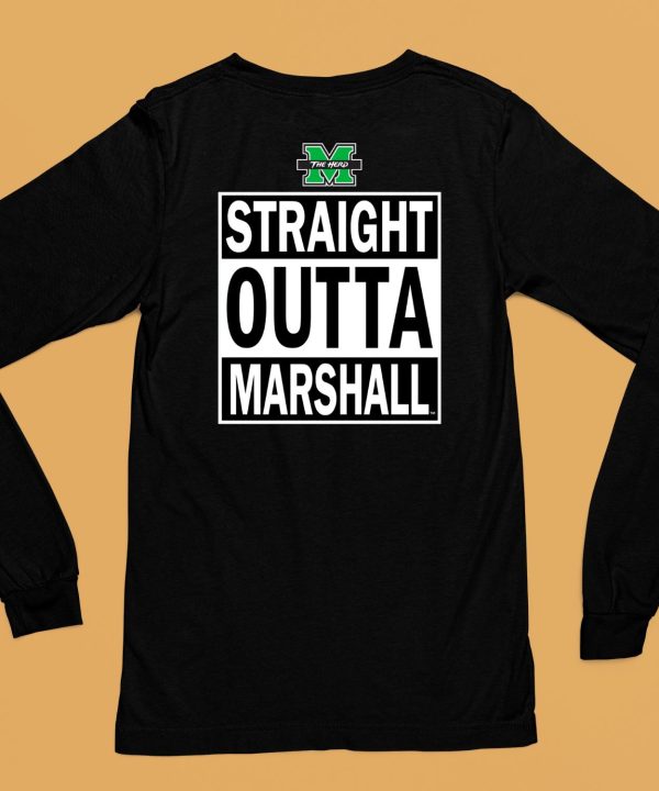 Marshall University Thundering Herd Straight Outta Shirt6