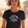 Merchnowuk Sleeping With Sirens Arch Maroon Shirt