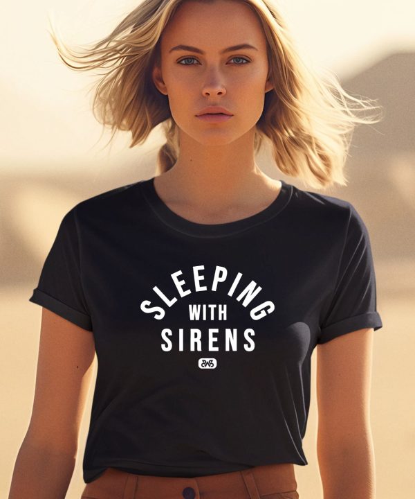 Merchnowuk Sleeping With Sirens Arch Maroon Shirt