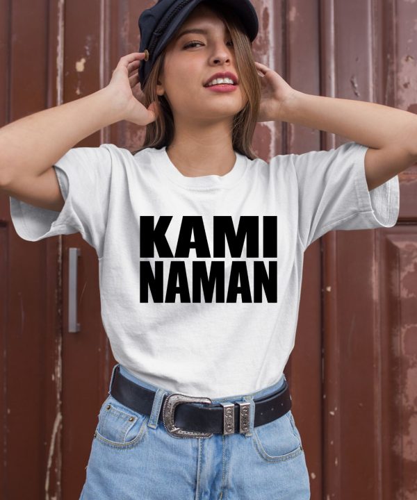 Milena Wearing Kami Naman Shirt3